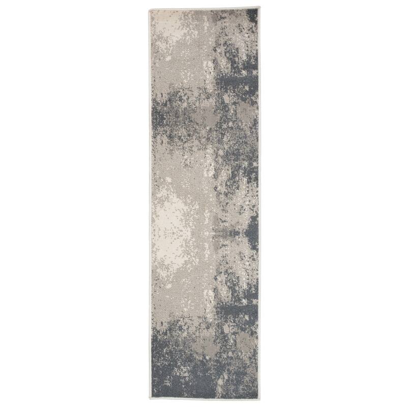 World Rug Gallery Contemporary Oblique Abstract Area Rug