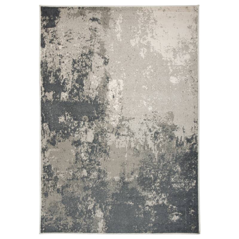 World Rug Gallery Contemporary Oblique Abstract Area Rug
