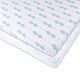 preview thumbnail 4 of 2, Pack N Play Crib Sheet Set Jersey Cotton 2 Pack -Sage Diamond Set