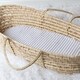 preview thumbnail 4 of 2, Waterproof Bassinet Sheet Set Jersey Cotton 2 Pack -Taupe