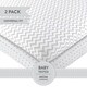 preview thumbnail 1 of 3, Pack N Play Crib Sheet Set Jersey Cotton 2 Pack - Grey