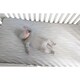 preview thumbnail 3 of 1, Crib Sheet Set Jersey Cotton 2 Pack - Grey and White