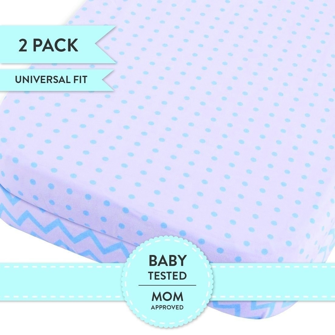 blue bassinet sheets