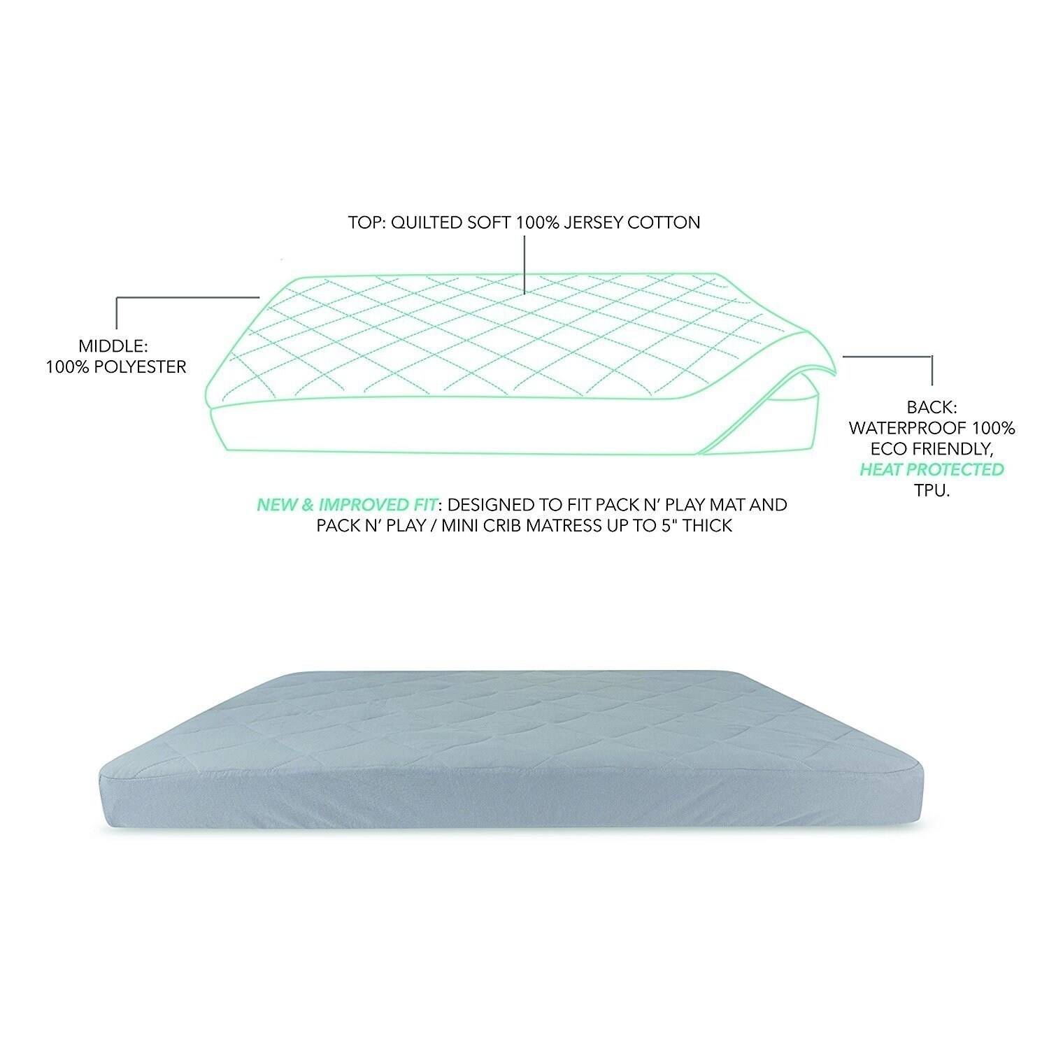 waterproof pack and play sheets