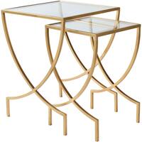 Buy Glass Nesting Tables Coffee Console Sofa End Tables Online At Overstock Our Best Living Room Furniture Deals