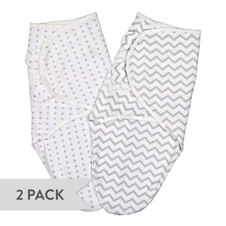 Ely's & Co. Baby Adjustable Swaddle Blanket - 2 Pack