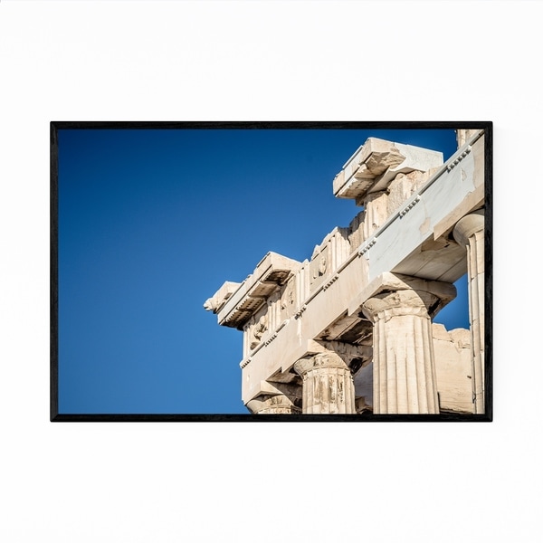 Noir Gallery Athens Greece Architecture Urban Framed Art Print
