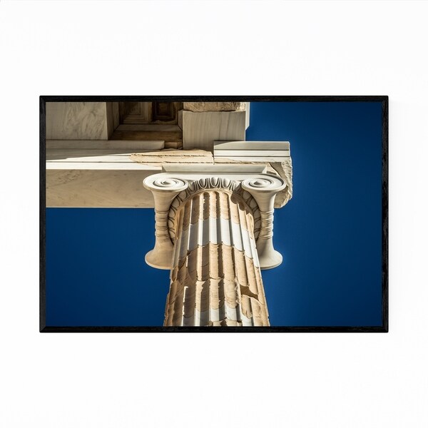 Noir Gallery Athens Greece Architecture Urban Framed Art Print