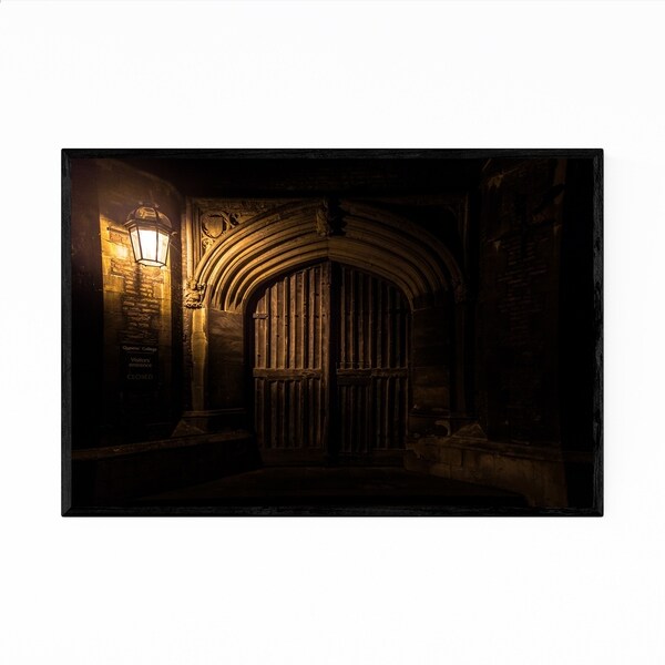 Noir Gallery Cambridge UK Architecture Photo Framed Art Print