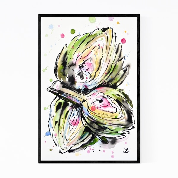 Noir Gallery Artichoke Kitchen Painting Framed Art Print