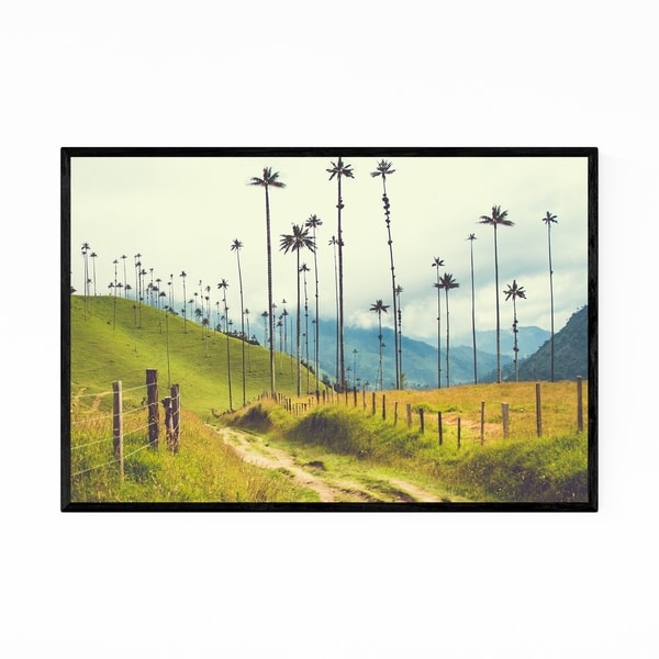Noir Gallery Salento Colombia Palms Photo Framed Art Print
