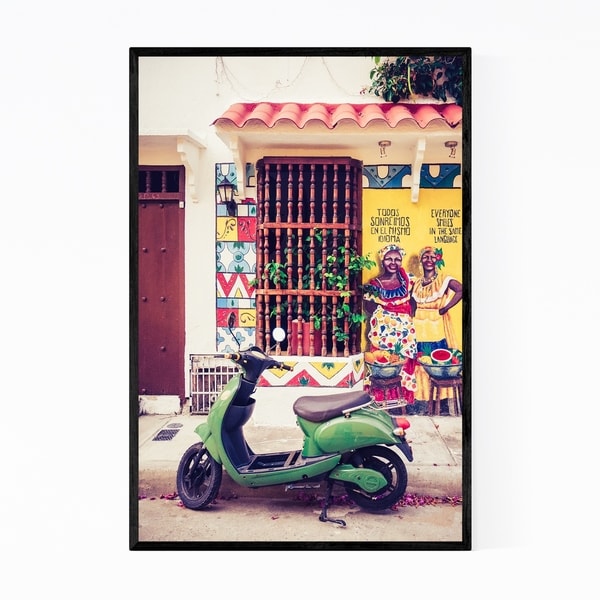 Noir Gallery Cartagena Colombia Photo Framed Art Print