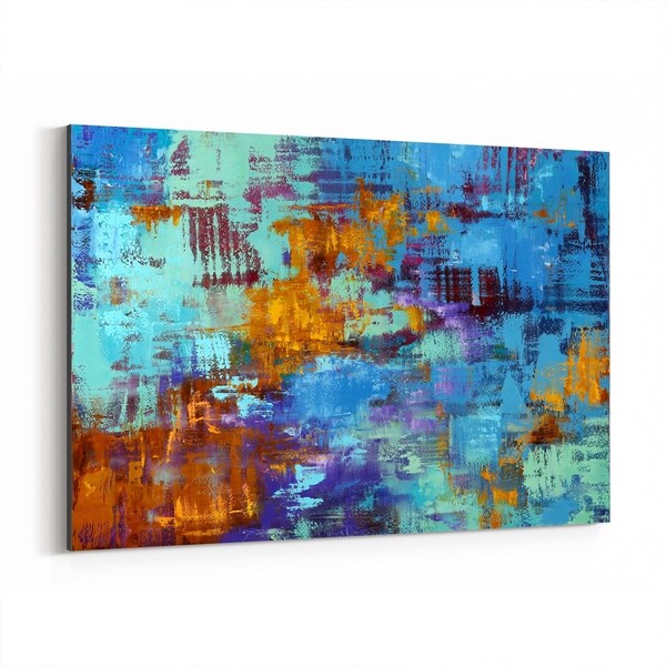 Noir Gallery Abstract Expressionism Painting Canvas Wall Art Print