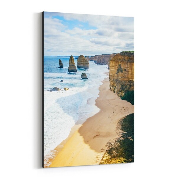 Noir Gallery Great Ocean Road Australia Beach Canvas Wall Art Print