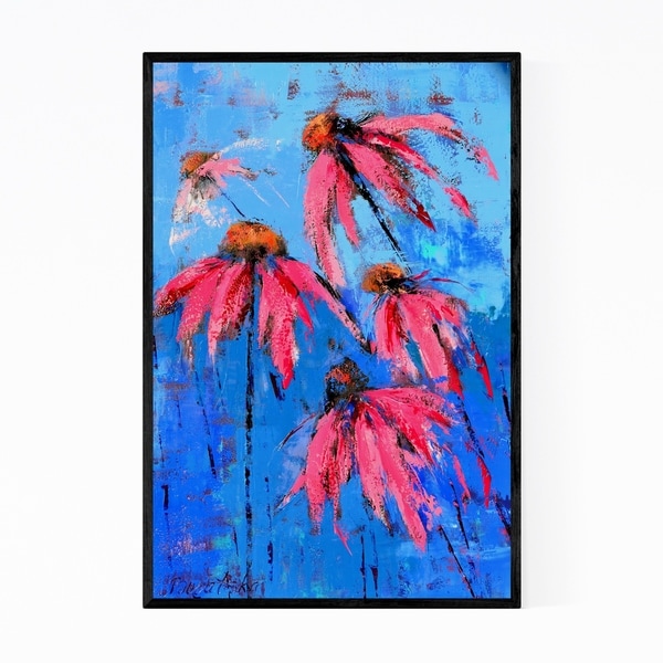 Noir Gallery Floral Botanical Painting Framed Art Print