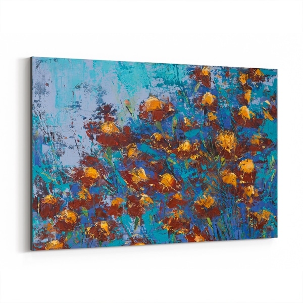 Noir Gallery Floral Botanical Painting Canvas Wall Art Print