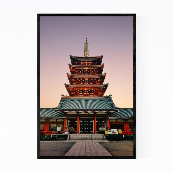 Noir Gallery Tokyo Japan Architecture Photo Framed Art Print