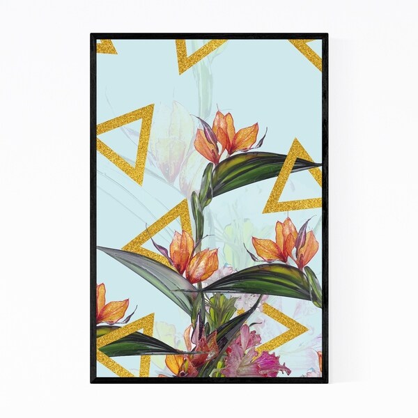Noir Gallery Floral Botanical Patterns Framed Art Print