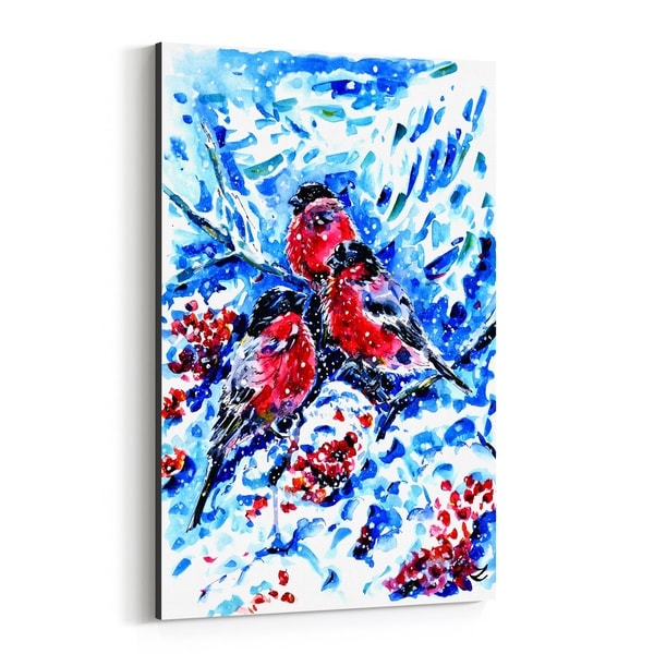 Noir Gallery Animal Winter Painting Canvas Wall Art Print