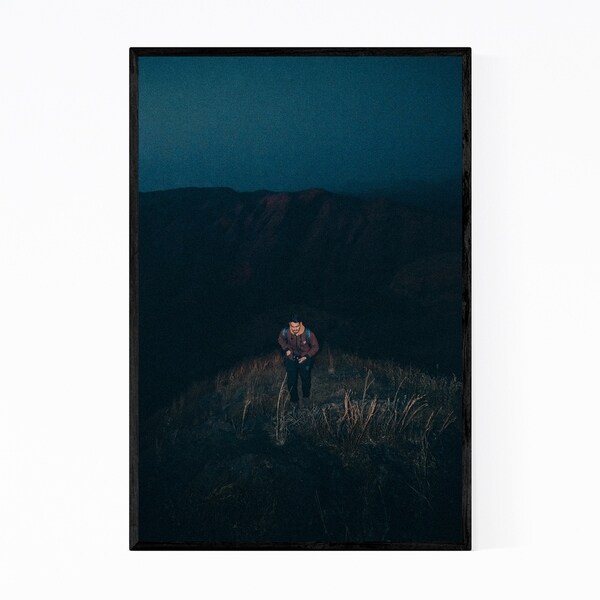 Noir Gallery Udaipur India Hiking Photo Framed Art Print