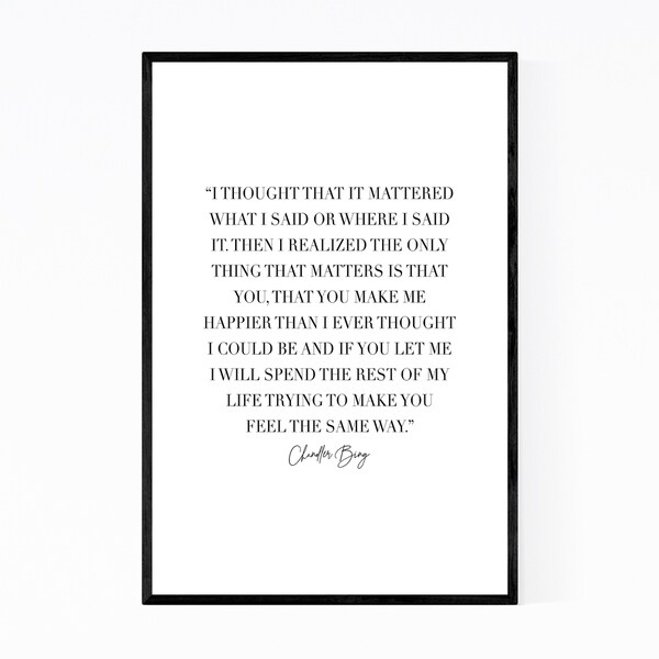 Noir Gallery Humor Quote Typography Framed Art Print