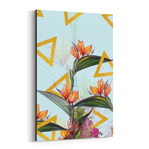 Noir Gallery Floral Botanical Patterns Canvas Wall Art Print
