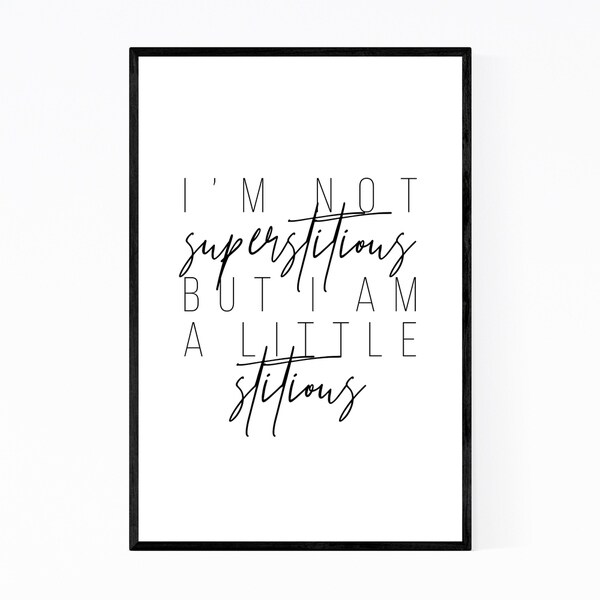 Noir Gallery The Office TV Humor Quote Typography Framed Art Print