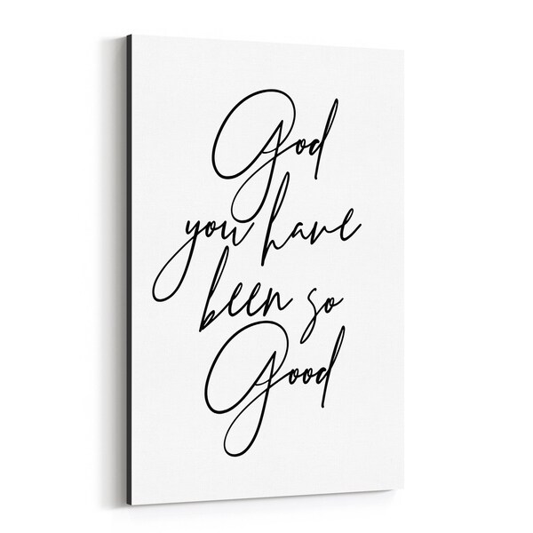 Noir Gallery Motivational Minimal Typography Canvas Wall Art Print