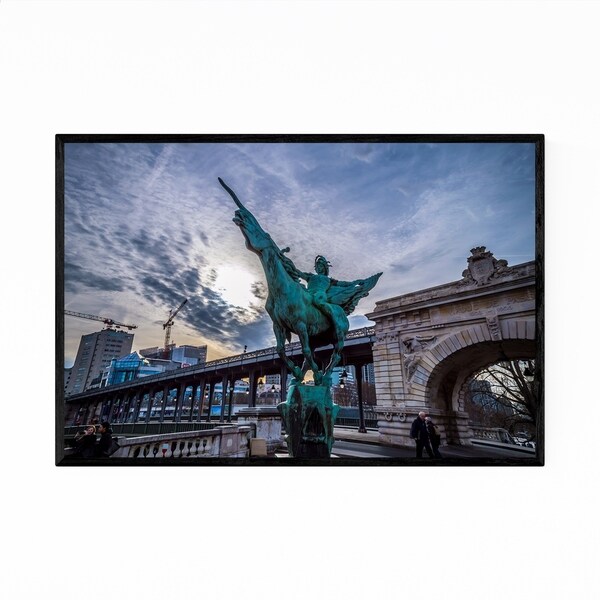 Noir Gallery Paris France Urban Photo Framed Art Print