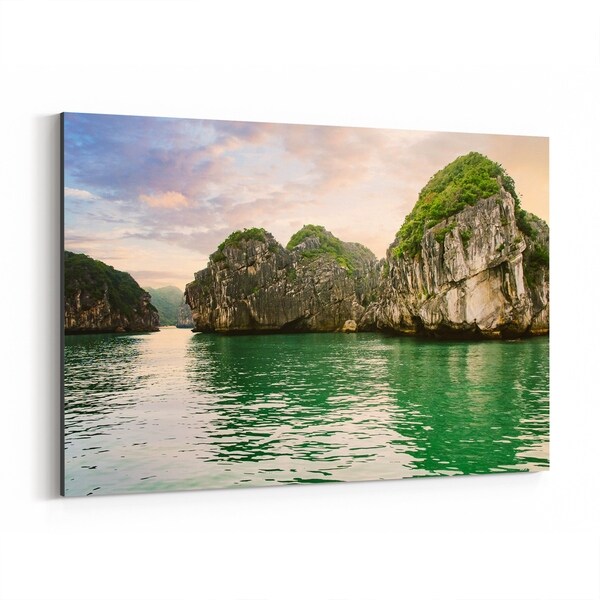 Noir Gallery Halong Bay Vietnam Beach Photo Canvas Wall Art Print