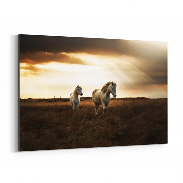 Noir Gallery Iceland Nature Photo Canvas Wall Art Print
