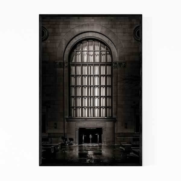 Noir Gallery Toronto Urban Architecture Photo Framed Art Print