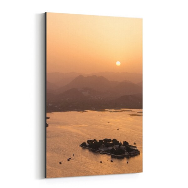 Noir Gallery Udaipur India Photo Canvas Wall Art Print