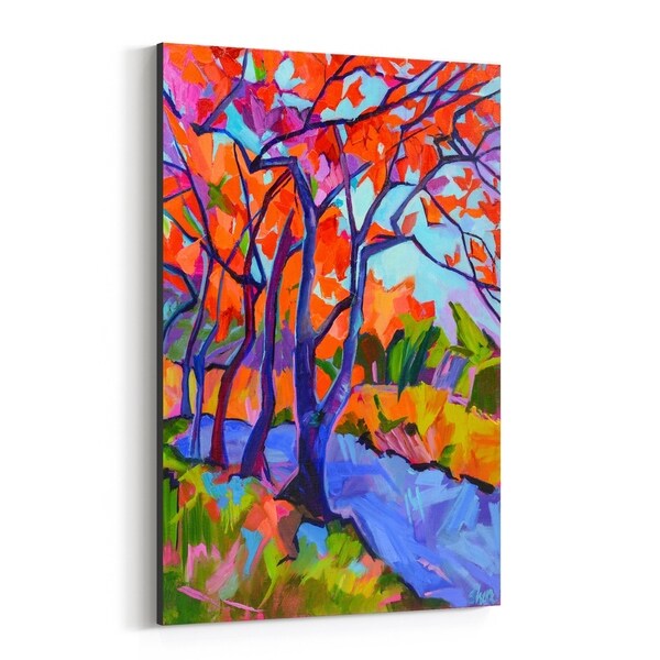 Noir Gallery Autumn Nature Painting Canvas Wall Art Print