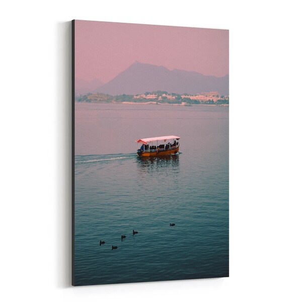 Noir Gallery Udaipur India Beach Nautical Photo Canvas Wall Art Print