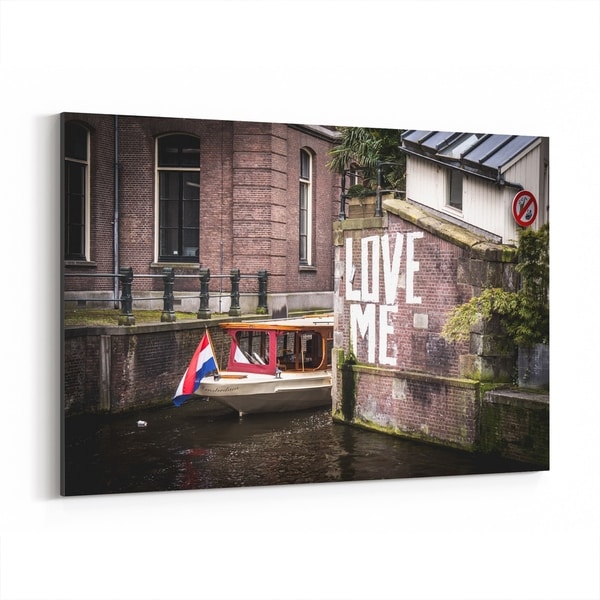 Noir Gallery Amsterdam Netherlands Graffiti Photo Canvas Wall Art Print