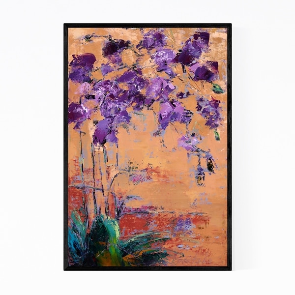 Noir Gallery Floral Botanical Painting Framed Art Print