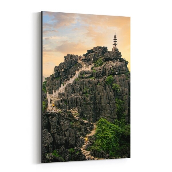 Noir Gallery Tam Coc Vietnam Architecture Photo Canvas Wall Art Print