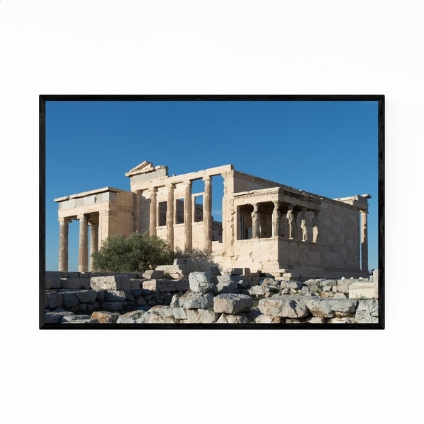 Noir Gallery Athens Greece Architecture Photo Framed Art Print