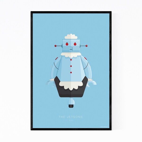 Noir Gallery The Jetsons Illustration Framed Art Print