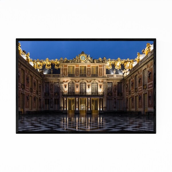 Noir Gallery Versailles France Architecture Photo Framed Art Print