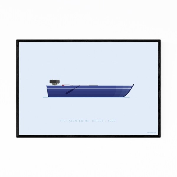Noir Gallery The Talented Mr. Ripley Illustration Framed Art Print