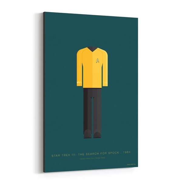 Noir Gallery Star Trek Movie TV Illustration Canvas Wall Art Print