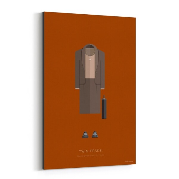 Noir Gallery Twin Peaks Movie TV Illustration Canvas Wall Art Print