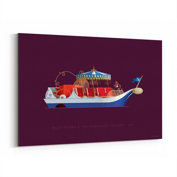 Noir Gallery Willy Wonka & The Chocolate Factory Canvas Wall Art Print