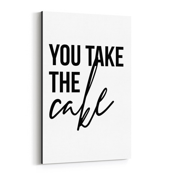 Noir Gallery Motivational Minimal Typography Canvas Wall Art Print