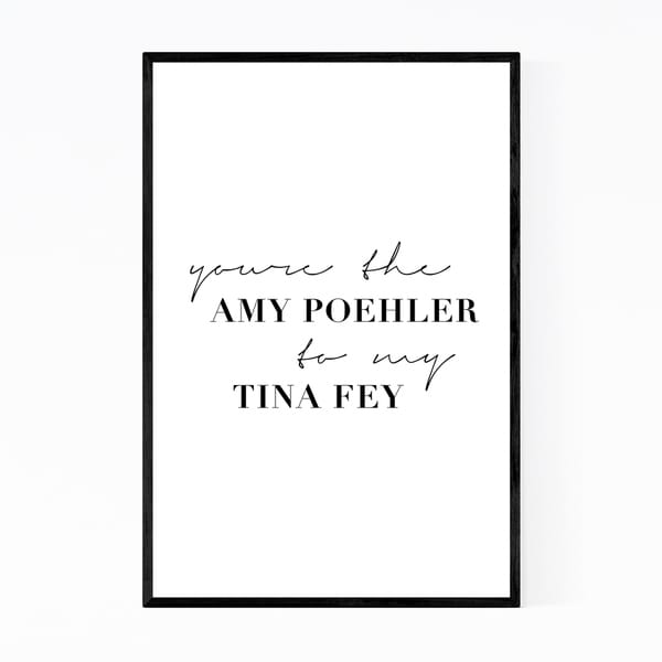 Noir Gallery Motivational Minimal Typography Framed Art Print