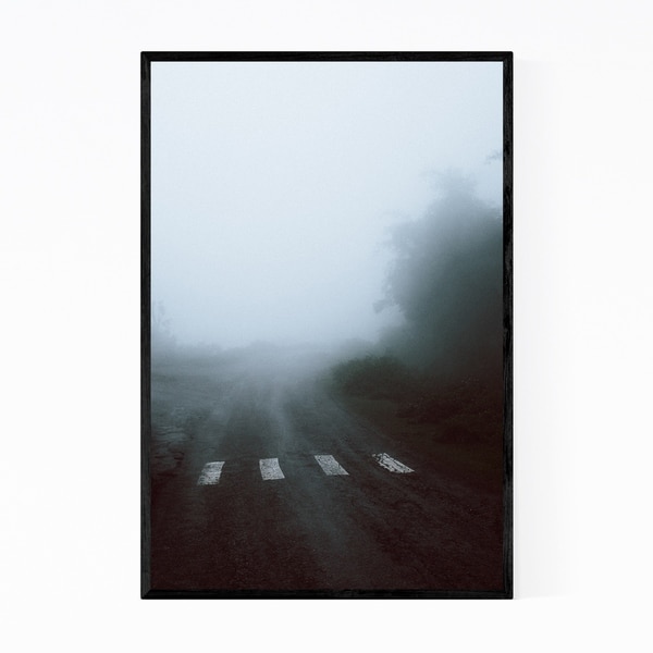 Noir Gallery Udaipur India Fog Photo Framed Art Print