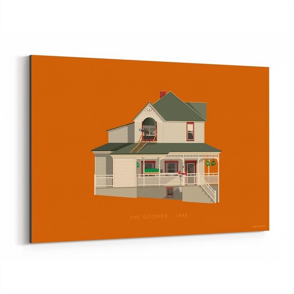 Noir Gallery The Goonies Movie TV Illustration Canvas Wall Art Print