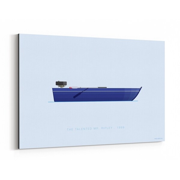 Noir Gallery The Talented Mr. Ripley Illustration Canvas Wall Art Print